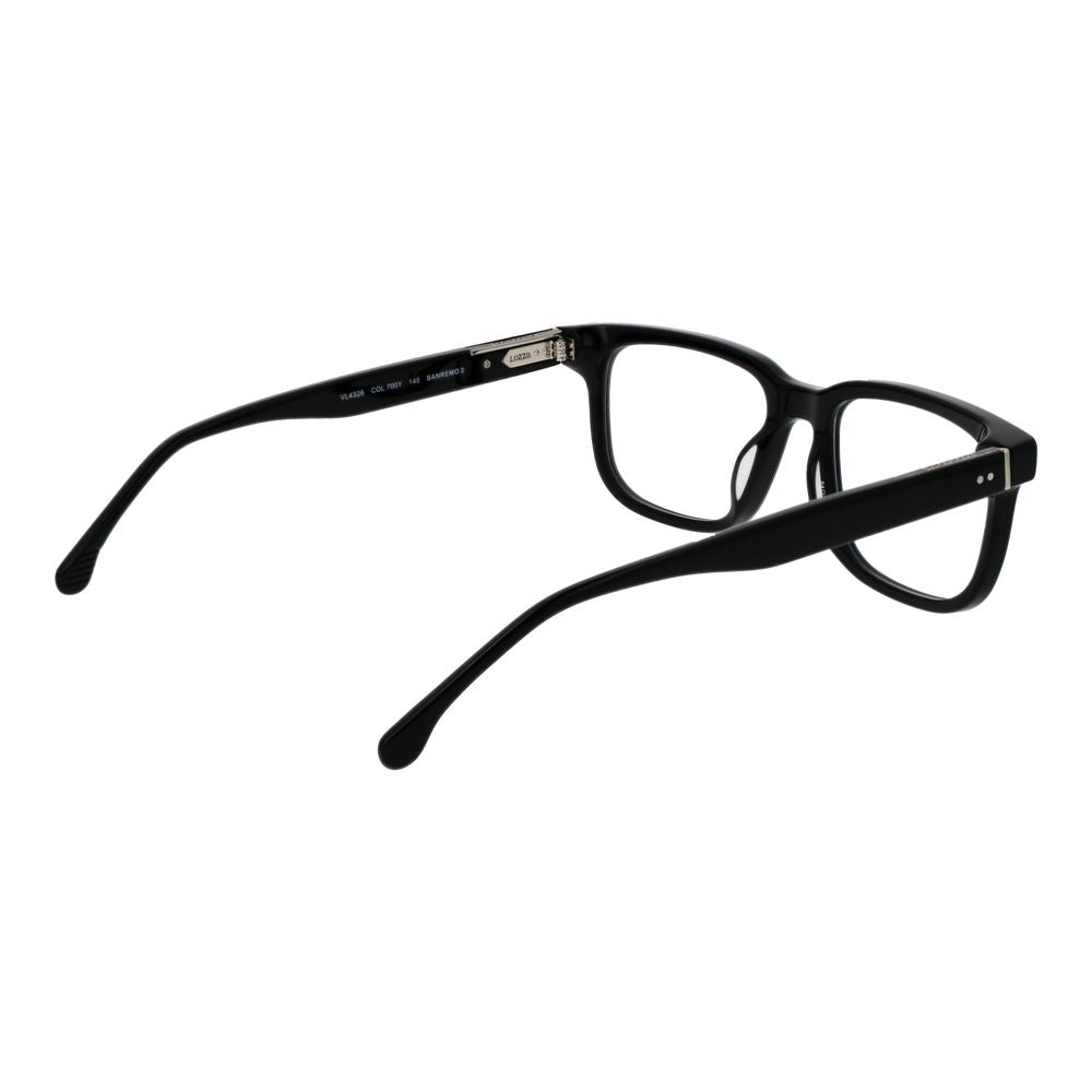 Lozza Black Cellulose Acetate Glasses Men's (Frames)