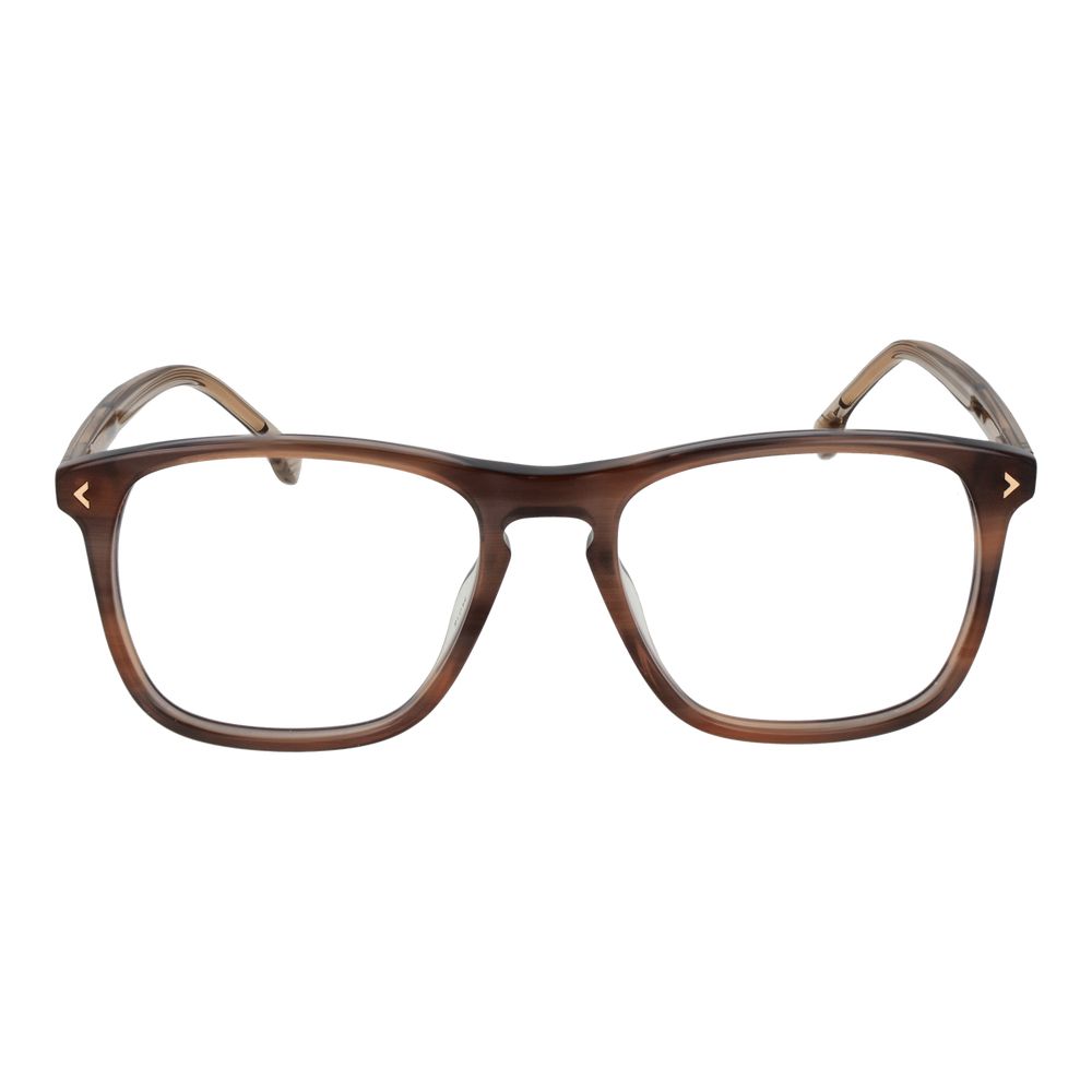 Lozza Brown Cellulose Acetate Glasses Men's (Frames)