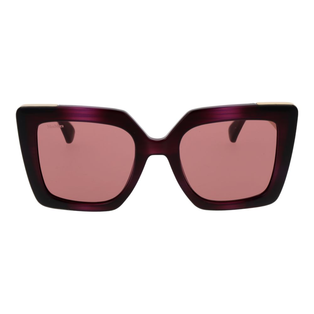 Max Mara Purple Plastic Women's Sunglasses