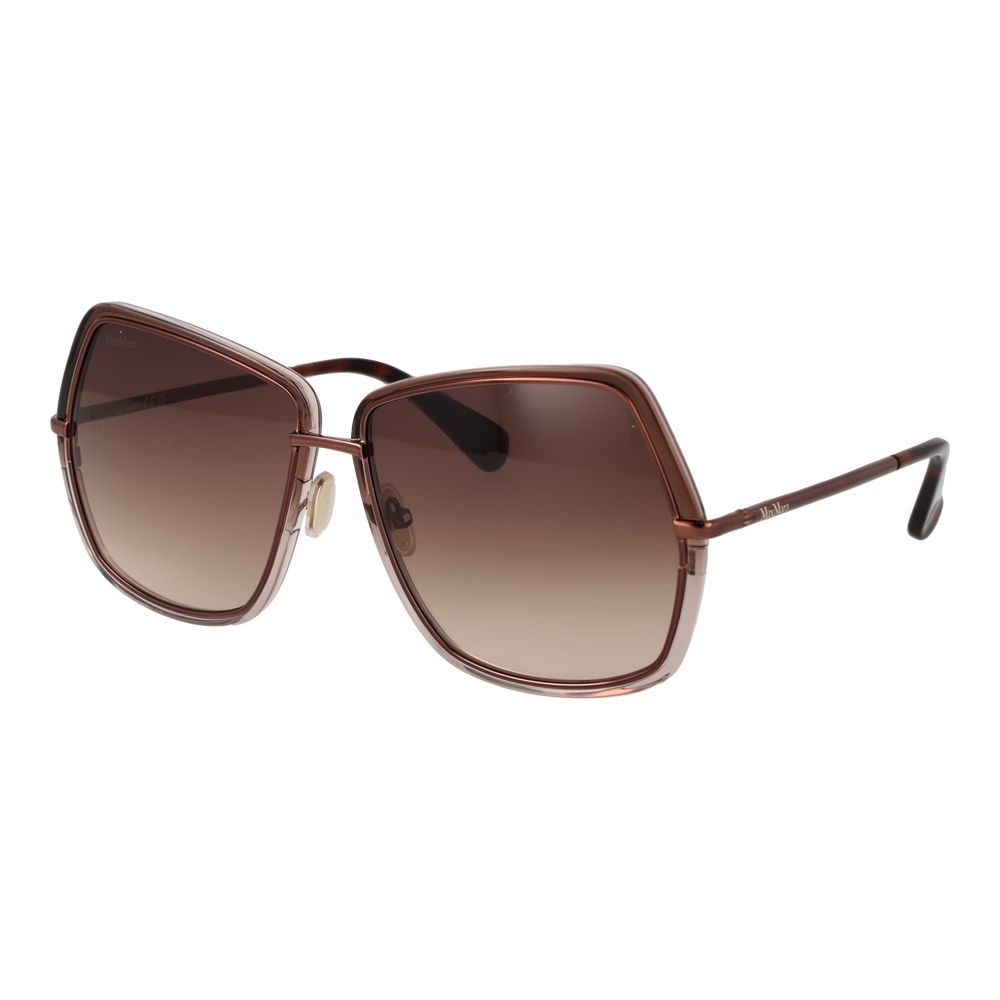 Max Mara Bronze Metal Women's Sunglasses