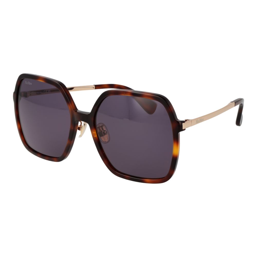 Max Mara Brown Acetate Women's Sunglasses
