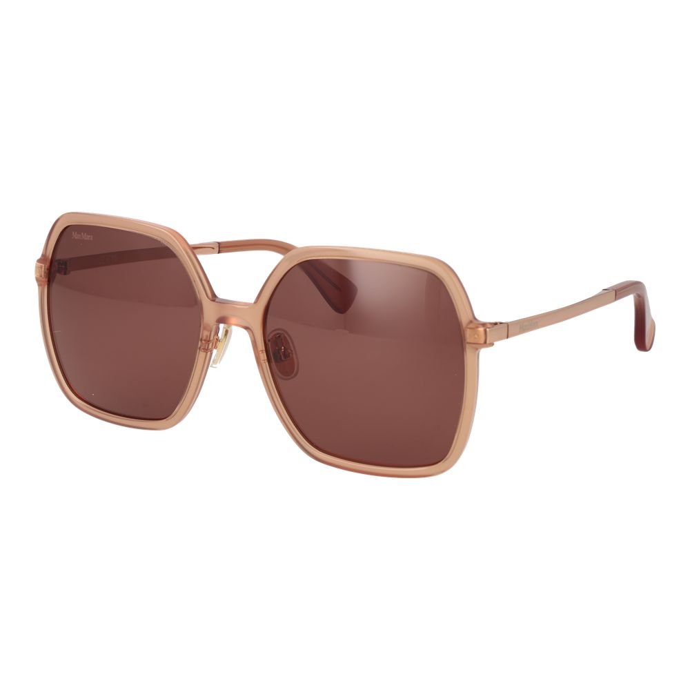 Max Mara Orange Acetate Women's Sunglasses