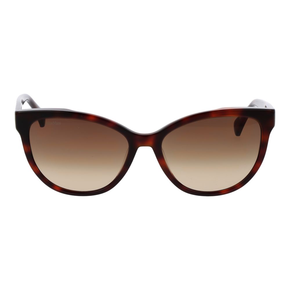 Max Mara Brown Acetate Women's Sunglasses