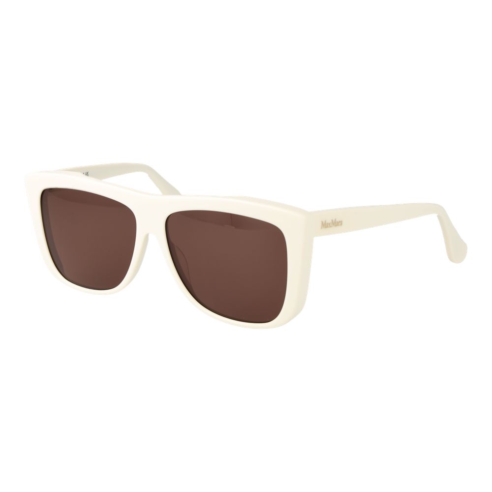 Max Mara White Acetate Women's Sunglasses