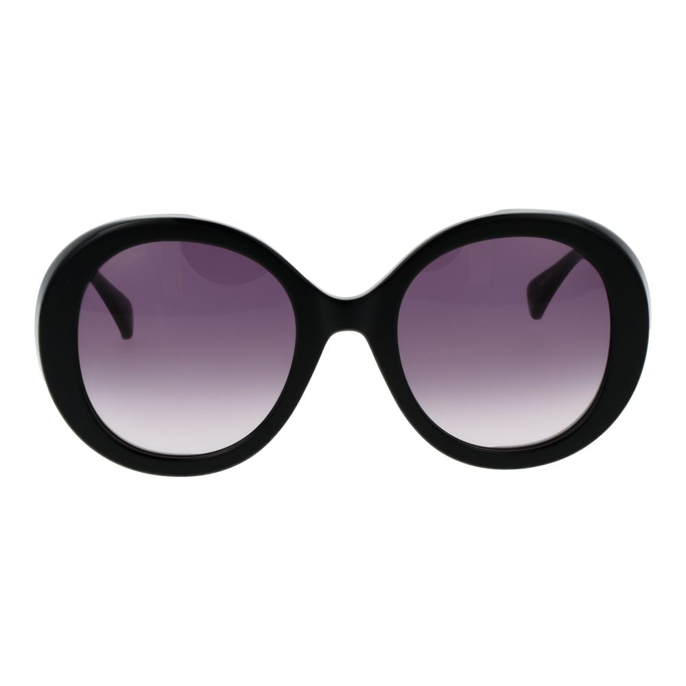 Max Mara Black Acetate Women's Sunglasses