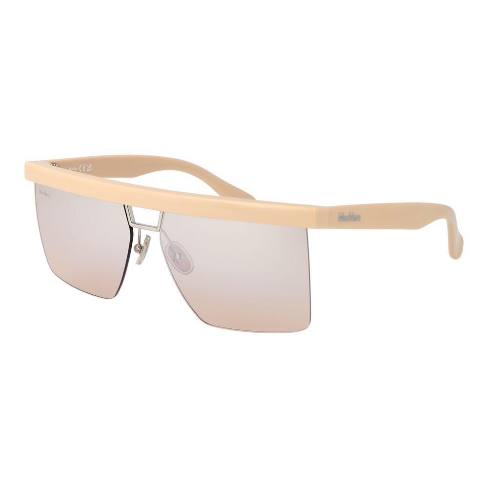 Max Mara Beige Plastic Women's Sunglasses