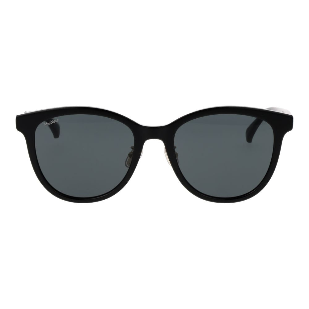 Max Mara Black Acetate Women's Sunglasses