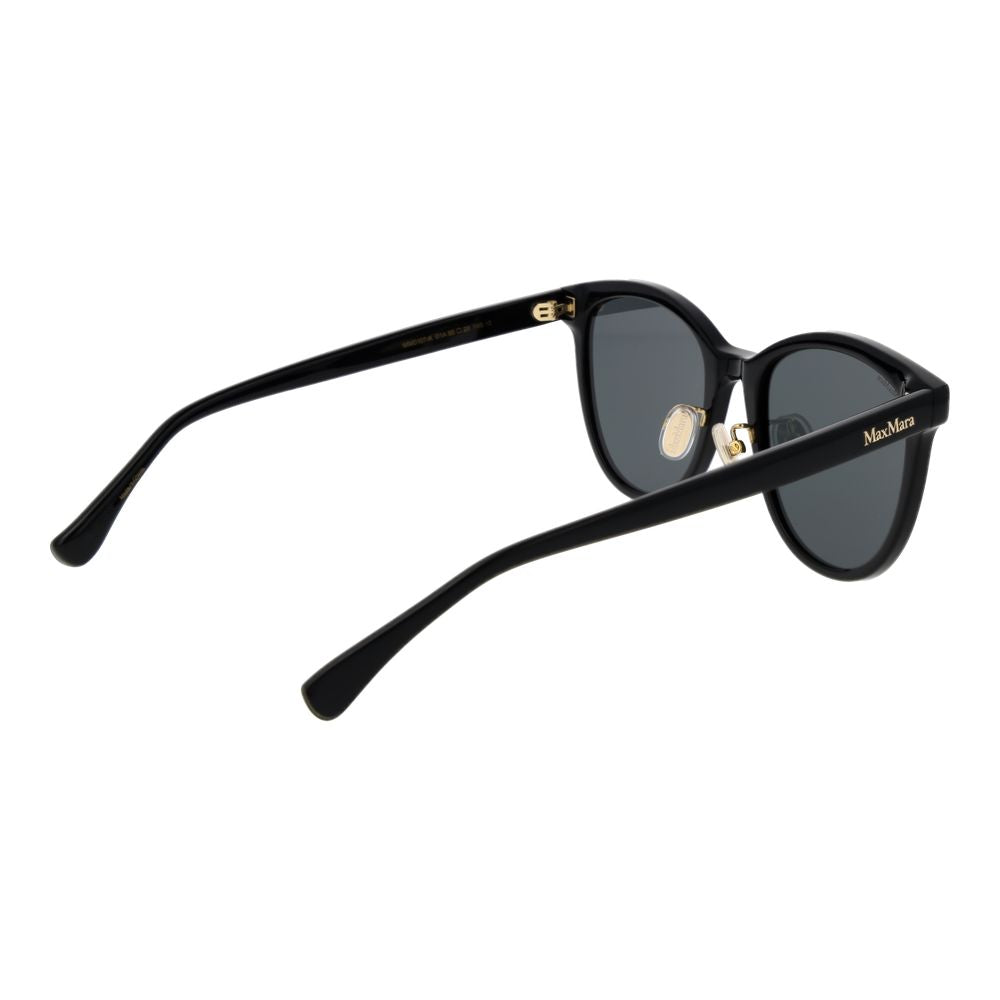 Max Mara Black Acetate Women's Sunglasses