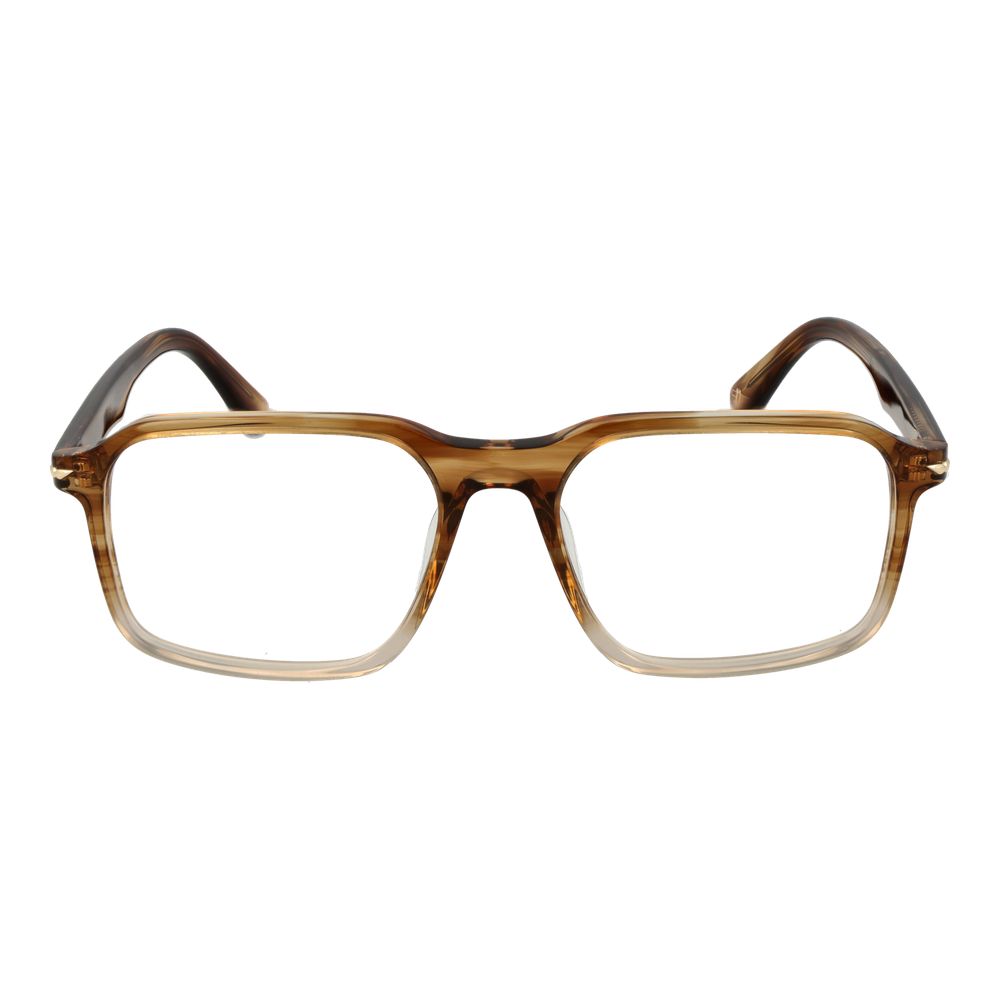 Police Brown Cellulose Acetate Glasses Men's (Frames)