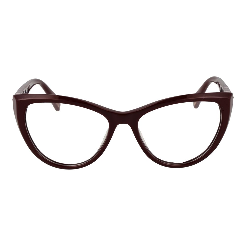 Police Burgundy Plastic Glasses Women's (Frames)