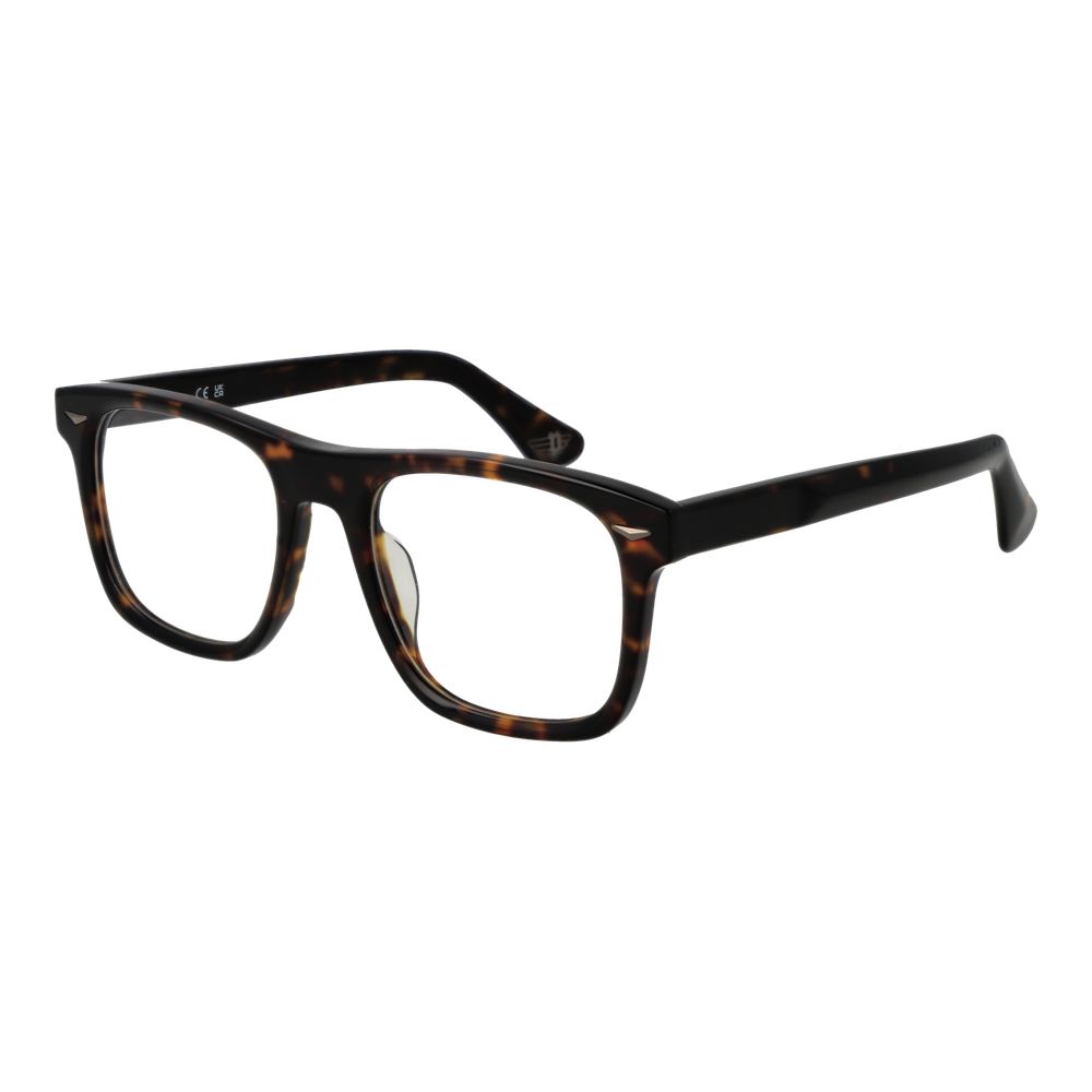 Police Brown Cellulose Acetate Glasses Men's (Frames)