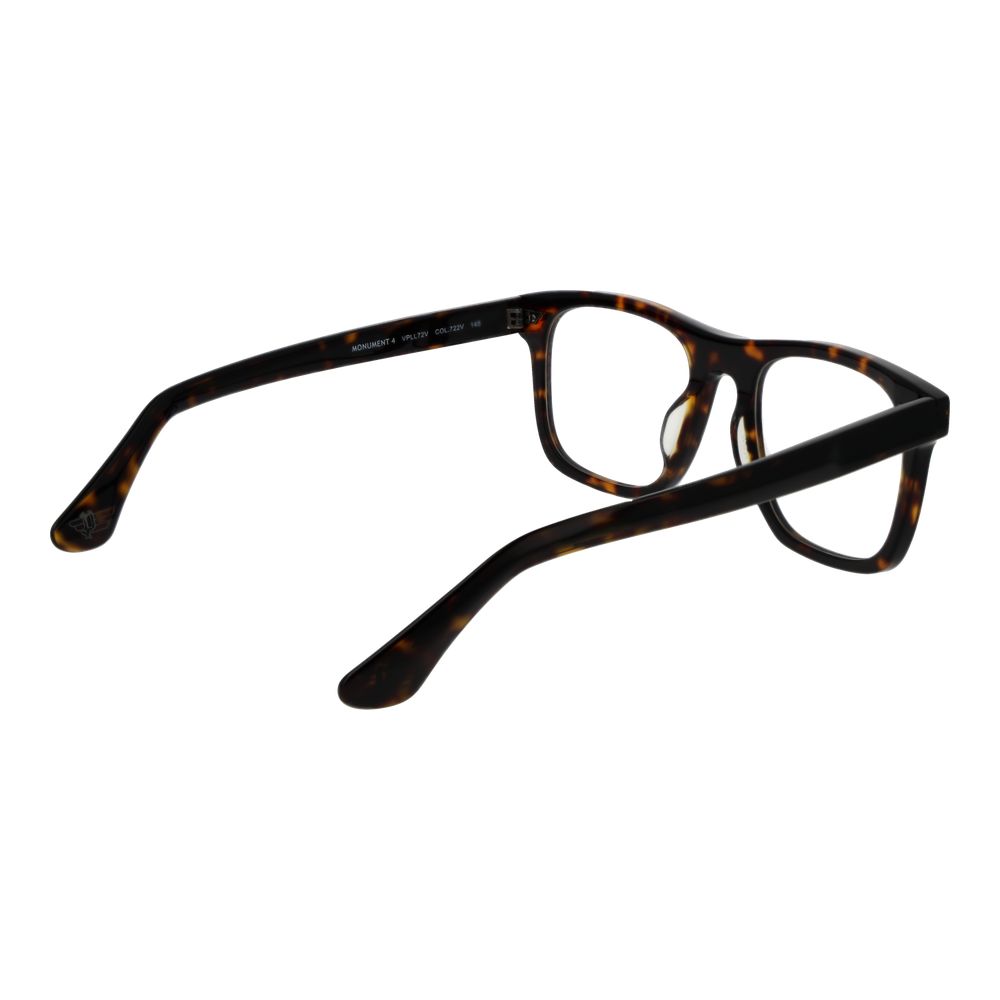 Police Brown Cellulose Acetate Glasses Men's (Frames)