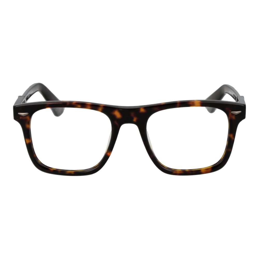 Police Brown Cellulose Acetate Glasses Men's (Frames)