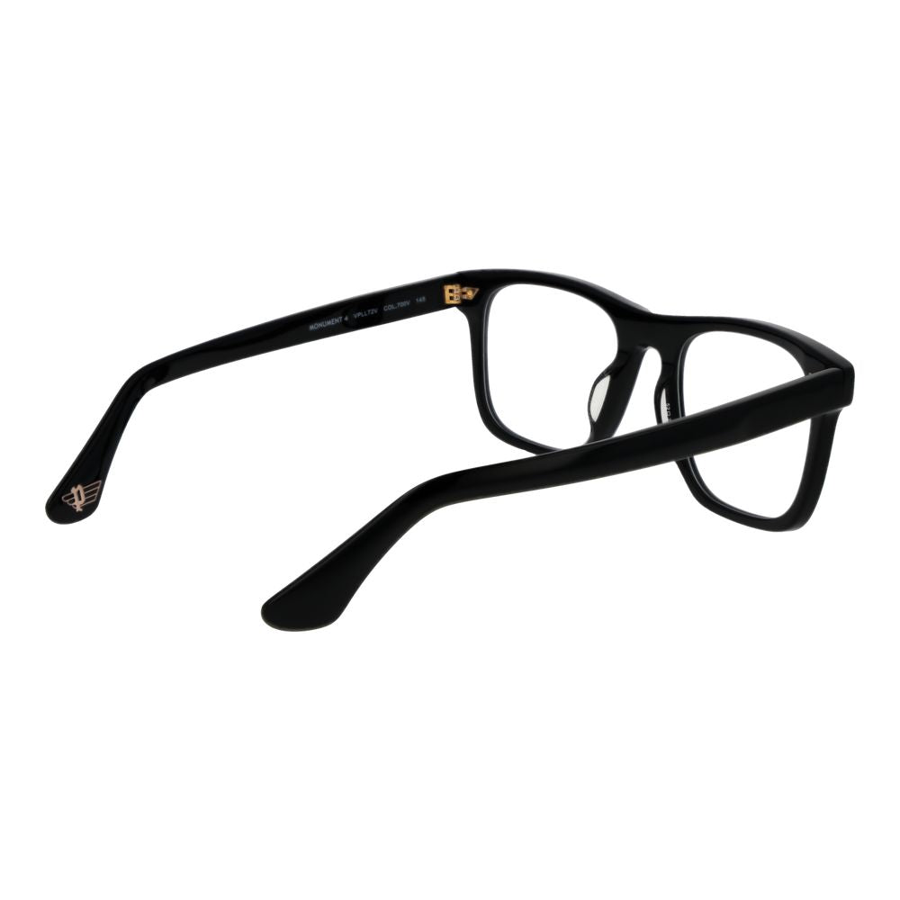 Police Black Cellulose Acetate Glasses Men's (Frames)