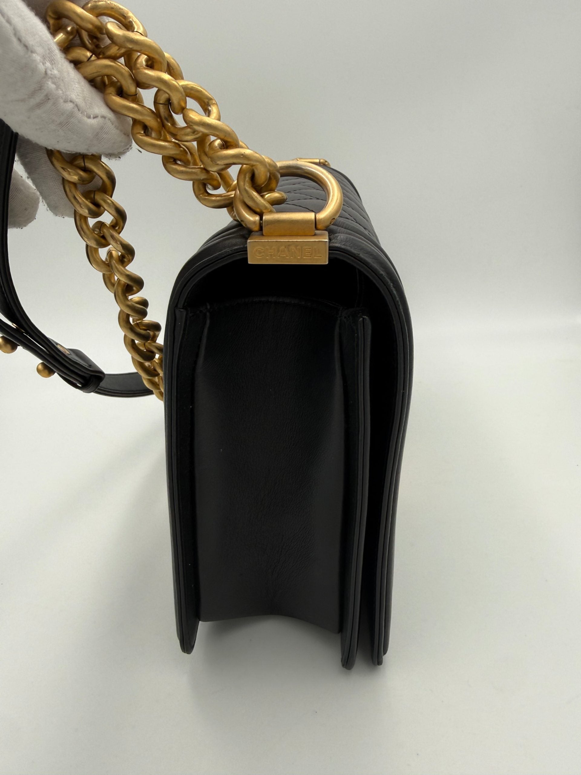 Chanel CHANEL BOY Large Women's Handbag (Pre-Owned)