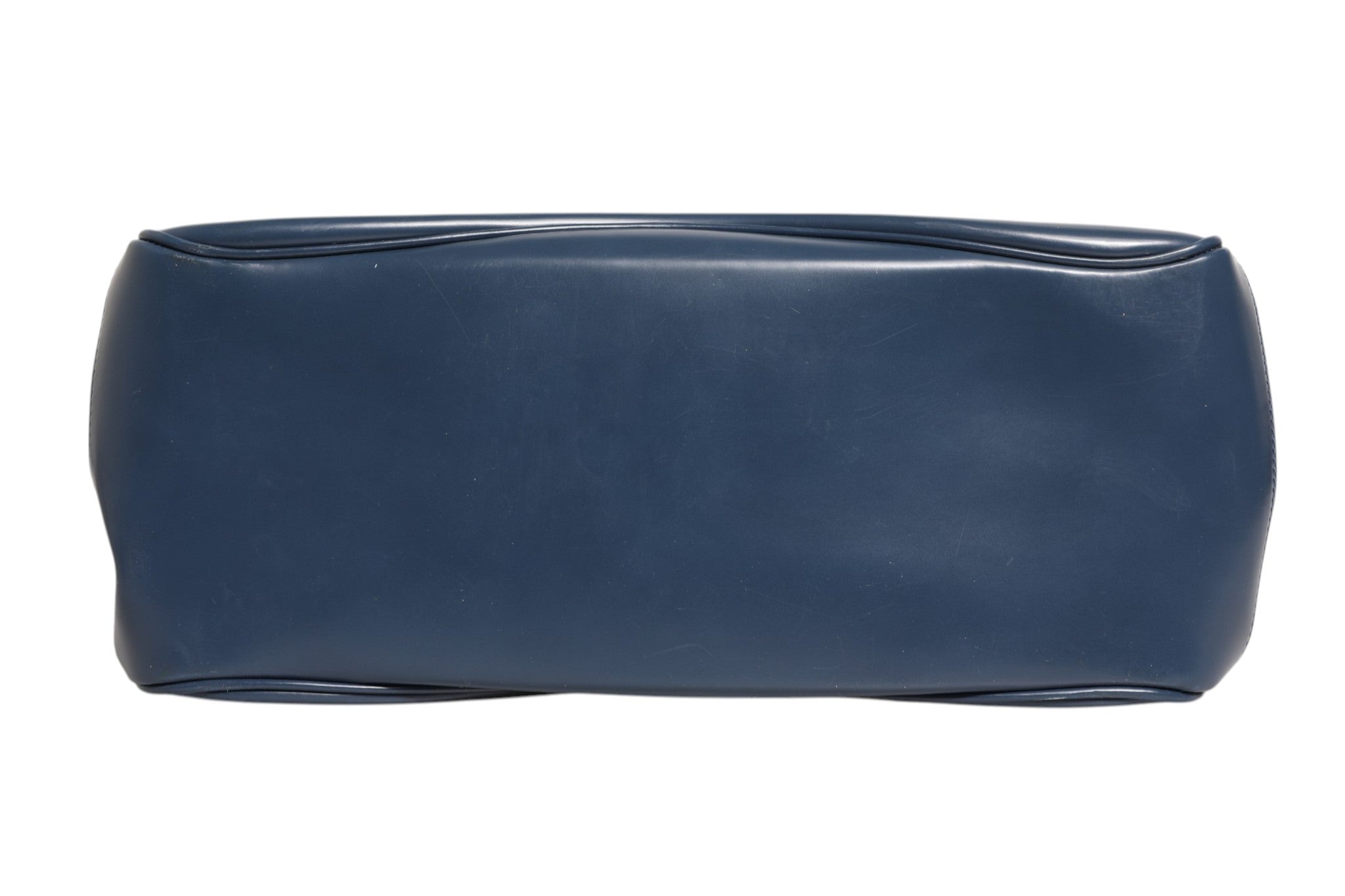 Gucci Blue Smooth Leather Lady Lock Shouler Women's Bag (Pre-Owned)