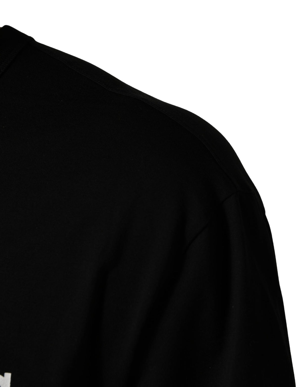 Dolce & Gabbana Black Camouflage Graphic Cotton Crewneck Men's T-shirt