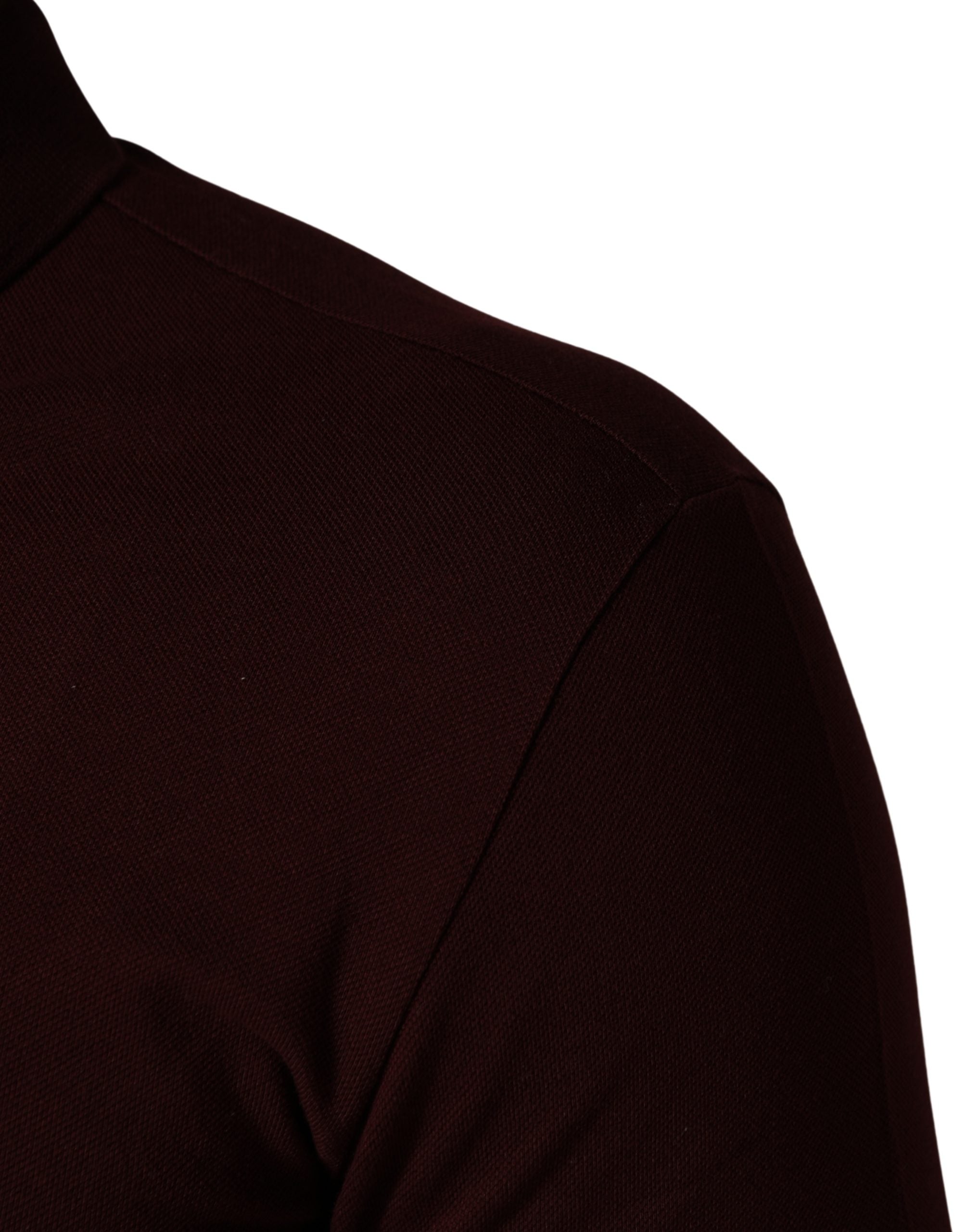 Dolce & Gabbana Maroon Collared Short Sleeves Polo Men's T-shirt