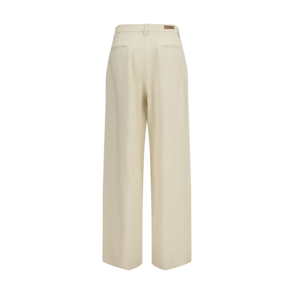 Jacob Cohen Beige Viscose Casual Women's Pants