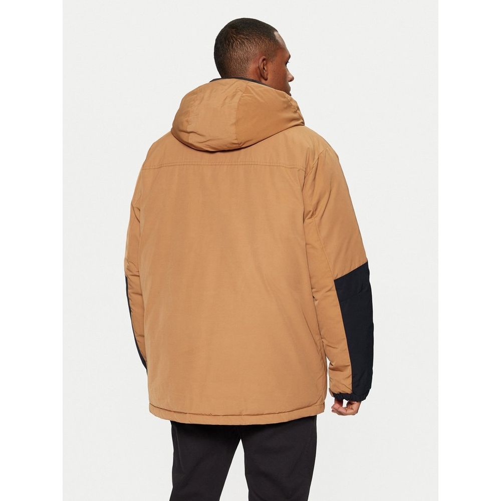 Champion Brown Polyester Men's Parka