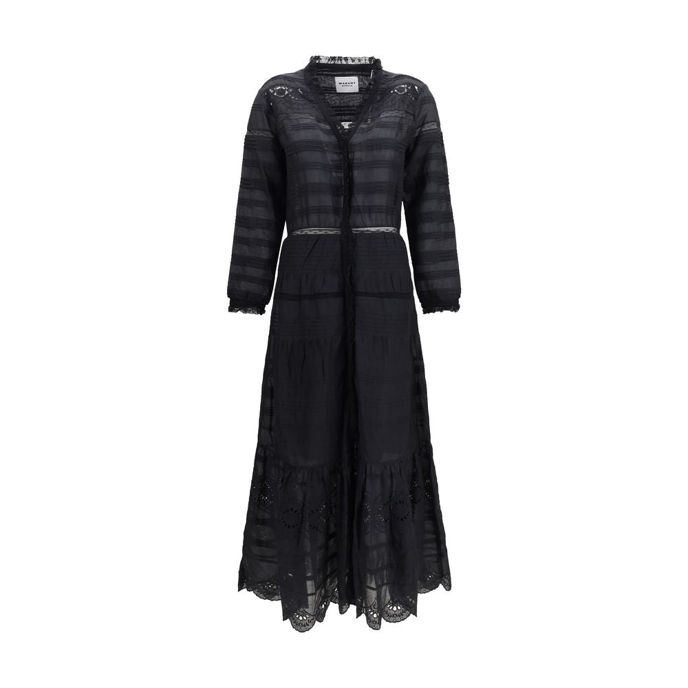 Isabel Marant Étoile Black Cotton Casual Women's Dress