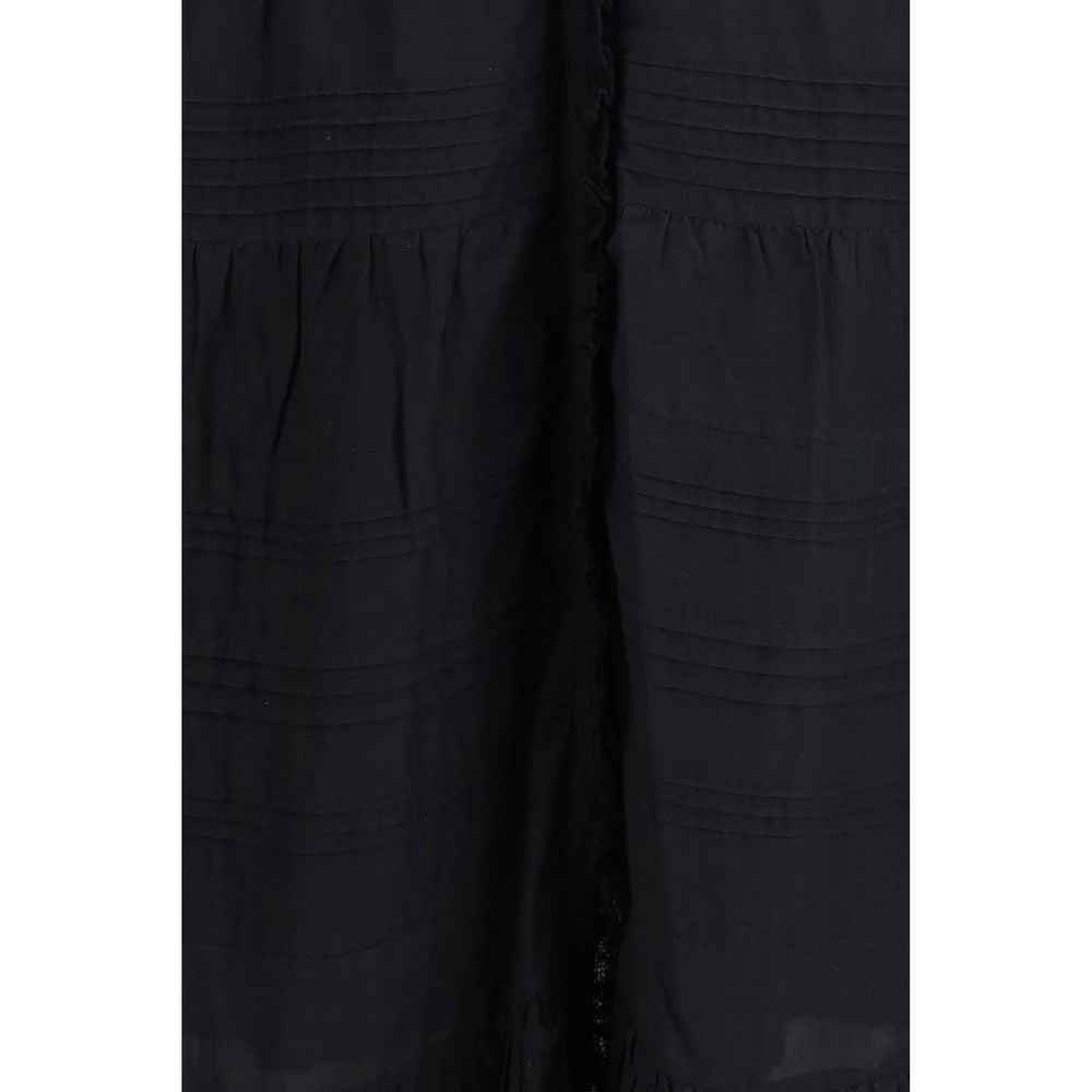 Isabel Marant Étoile Black Cotton Casual Women's Dress