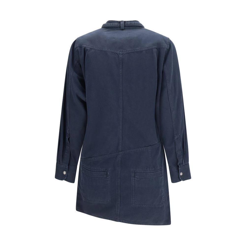 Isabel Marant Étoile Blue Cotton Casual Women's Dress