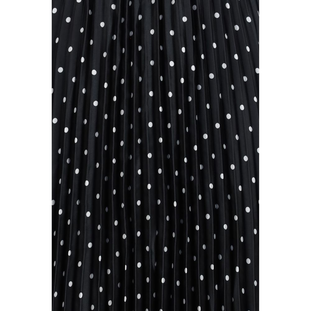 Self-Portrait Black Polyester Casual Women's Dress