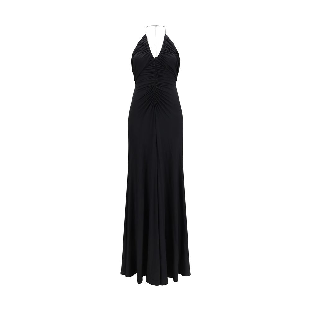 Self-Portrait Black Viscose Cocktail Women's Dress