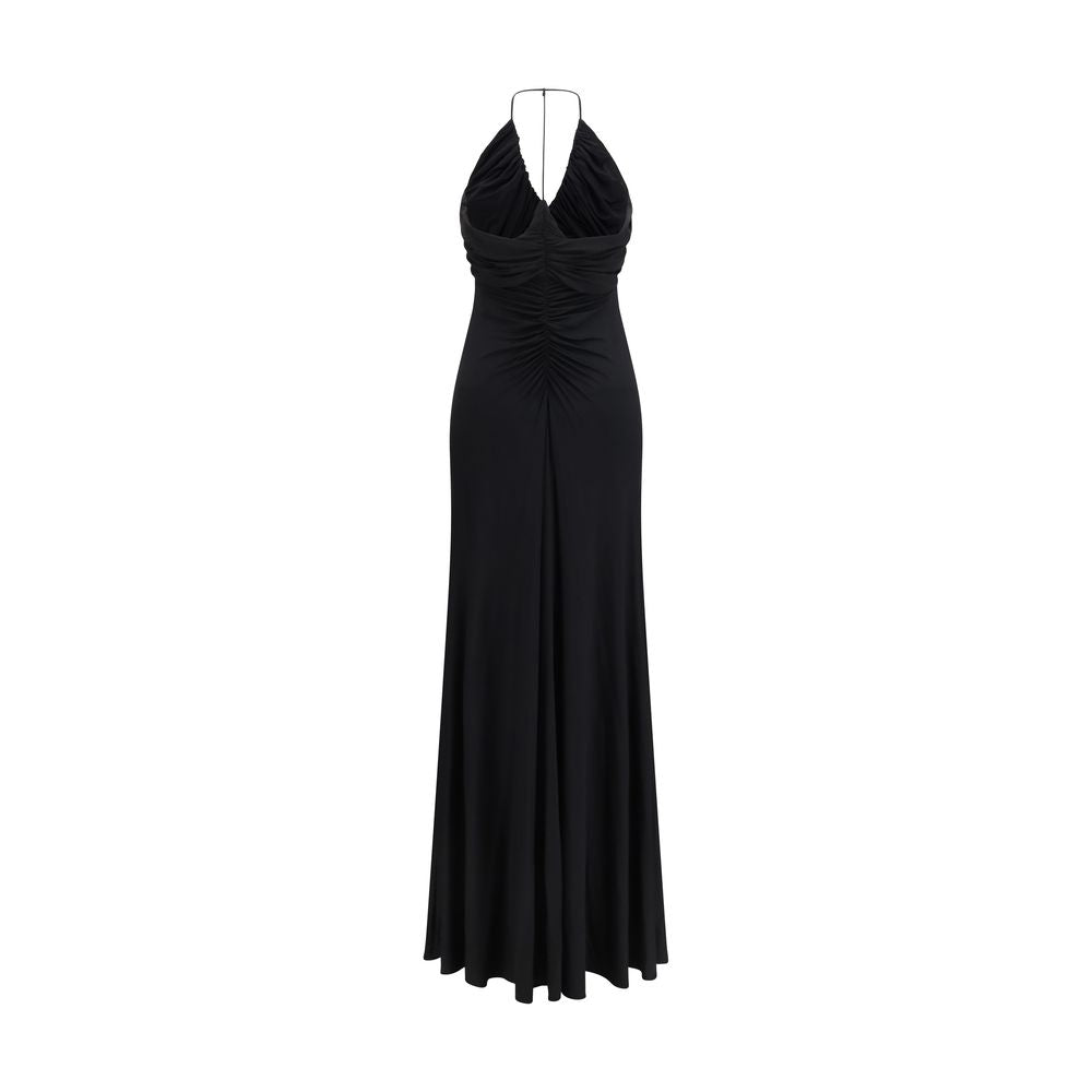 Self-Portrait Black Viscose Cocktail Women's Dress