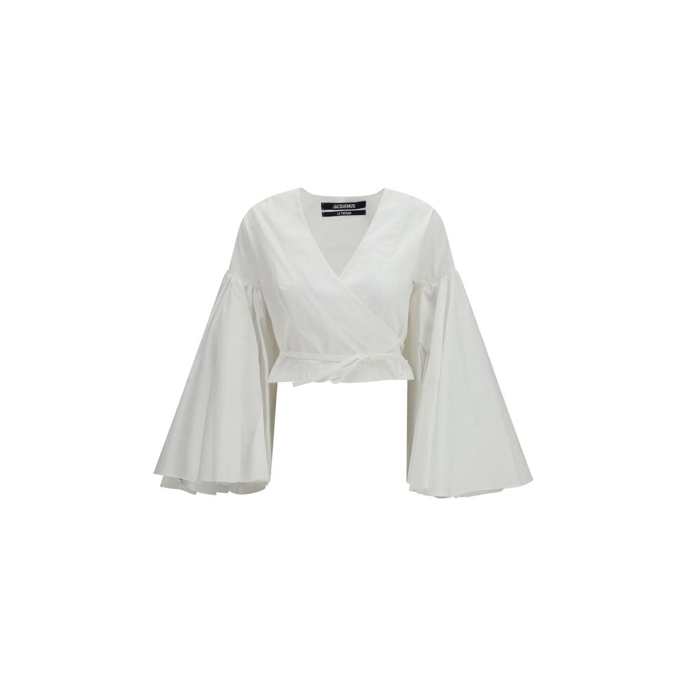 Jacquemus White Cotton Women's Shirt