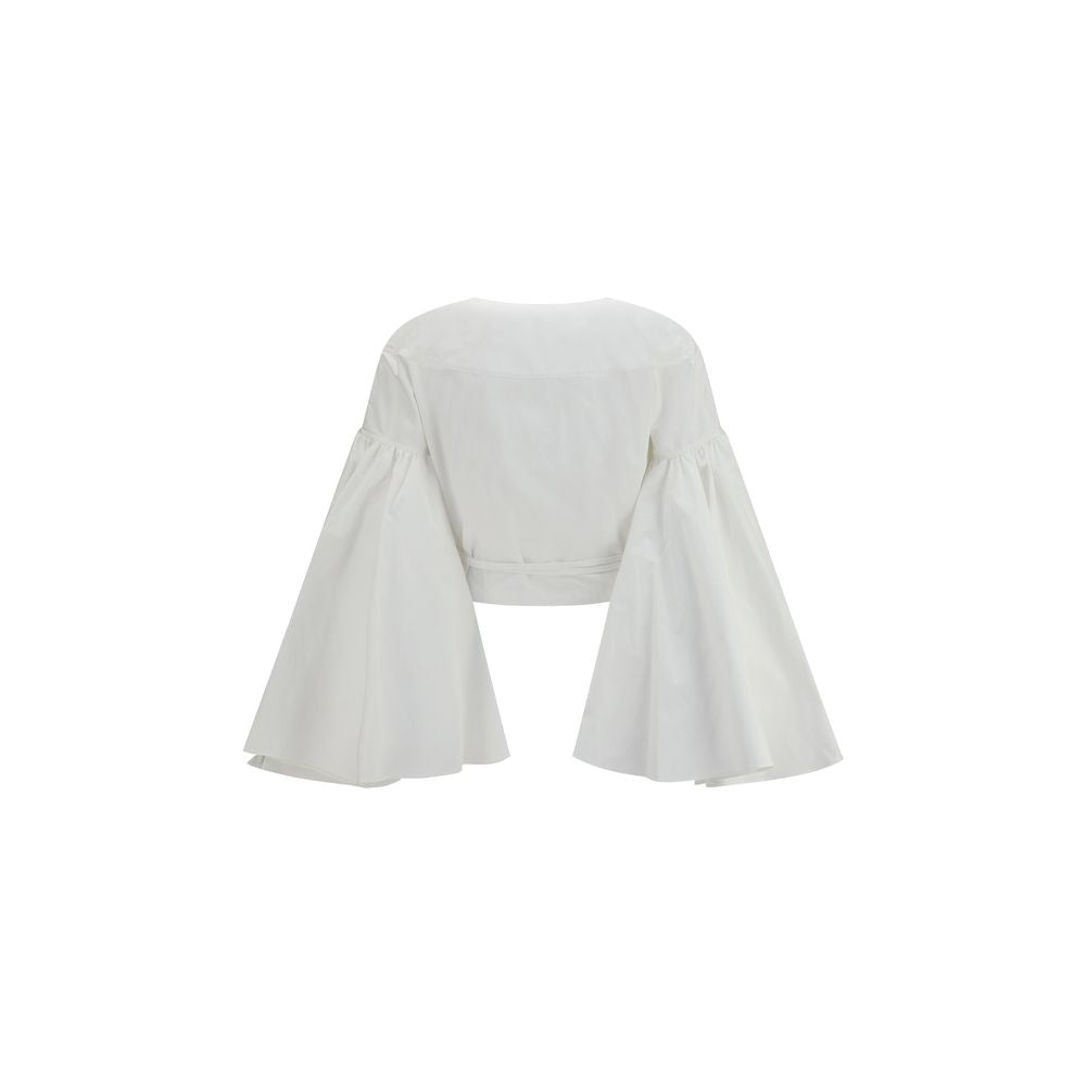 Jacquemus White Cotton Women's Shirt