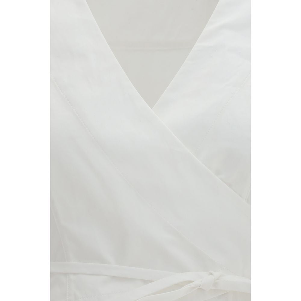 Jacquemus White Cotton Women's Shirt