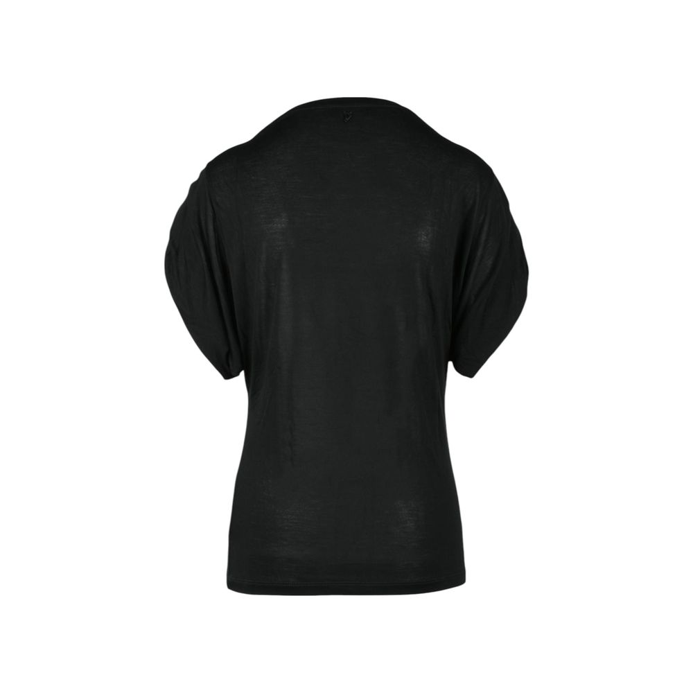 Dondup Black Viscose Women's T-Shirt