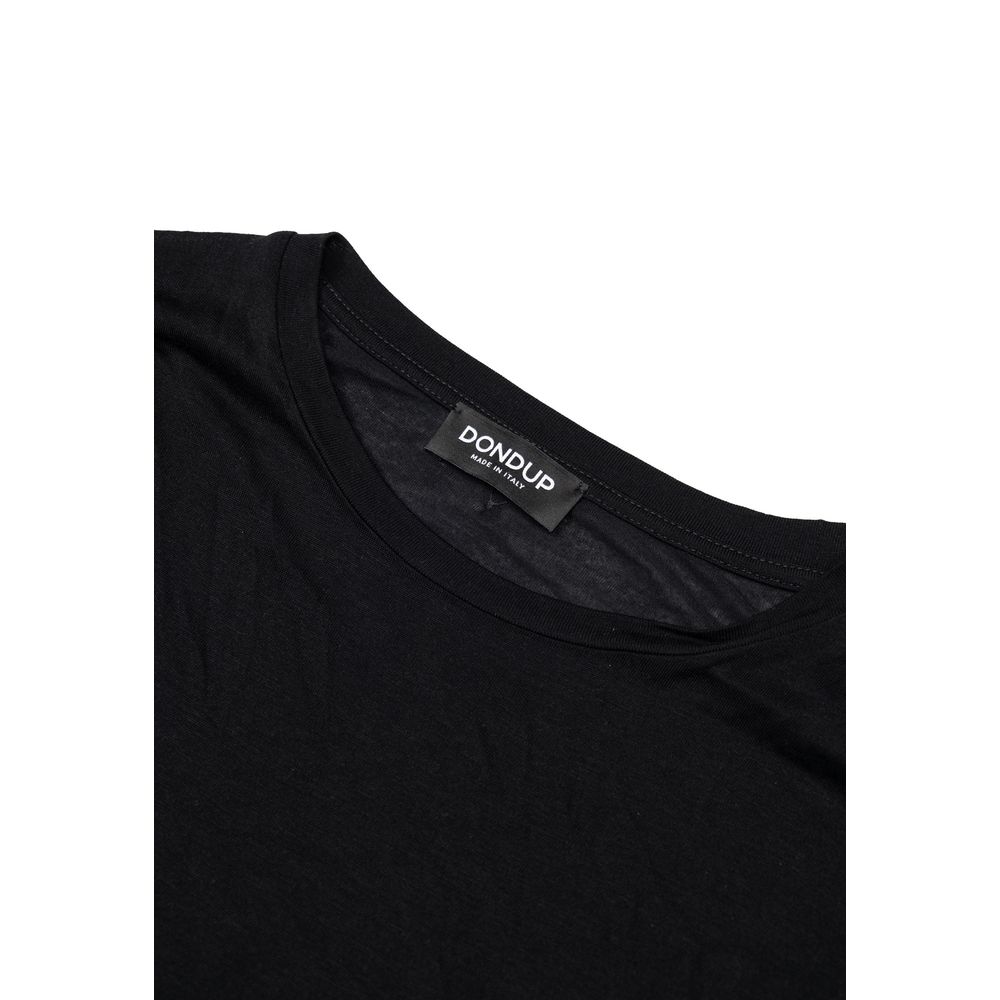 Dondup Black Viscose Women's T-Shirt