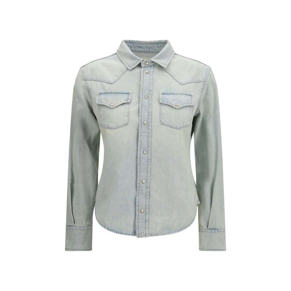 Jacob Cohen Blue Denim Women's Shirt