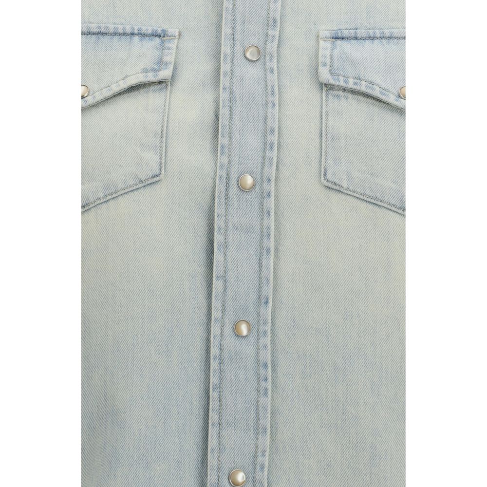 Jacob Cohen Blue Denim Women's Shirt