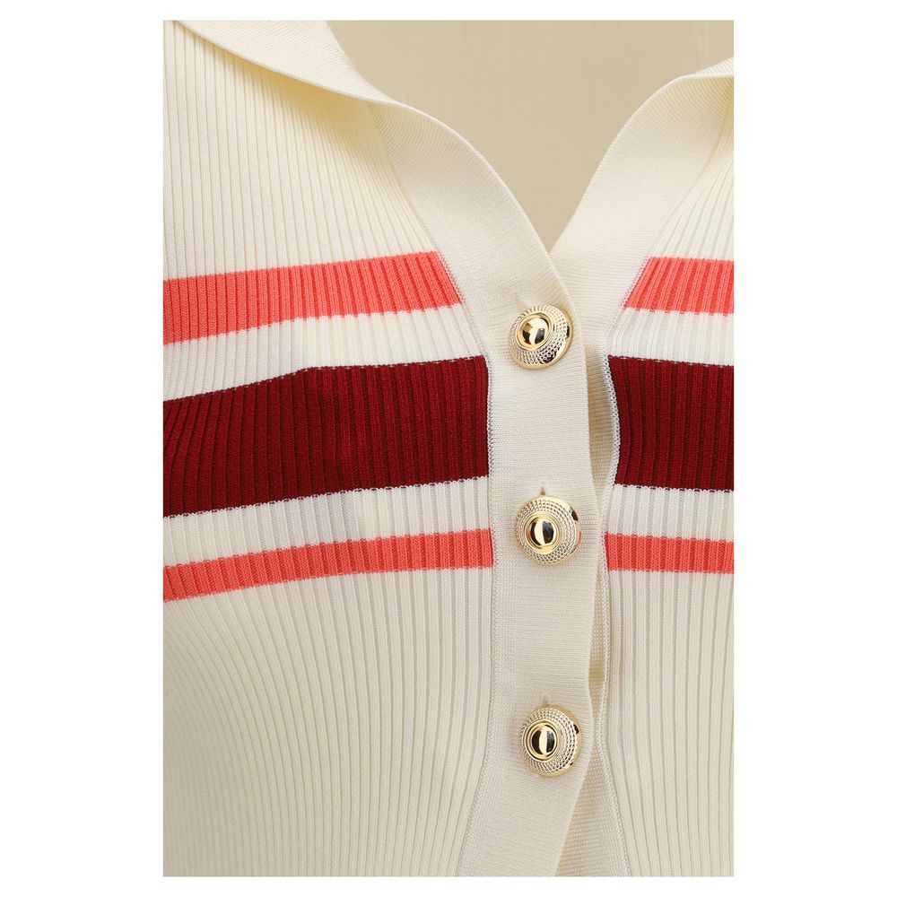 Self-Portrait Beige Viscose Women's Blouse