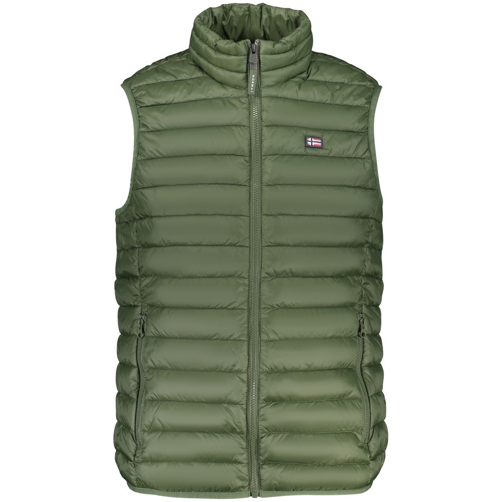 Norway 1963 Verde Polyester Men's Men's Vest