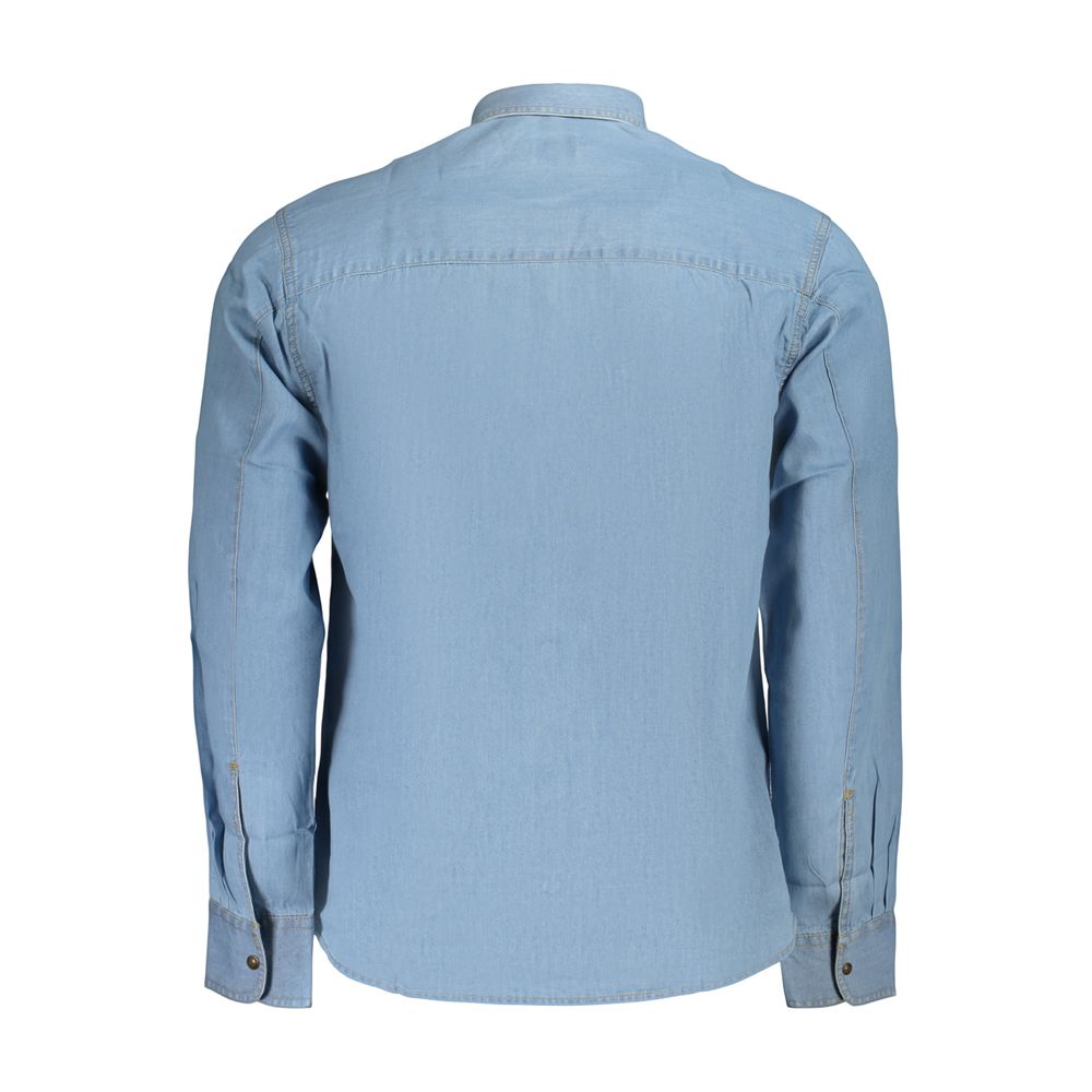 U.S. Grand Polo Azzurro Cotton Mens Men's Shirt