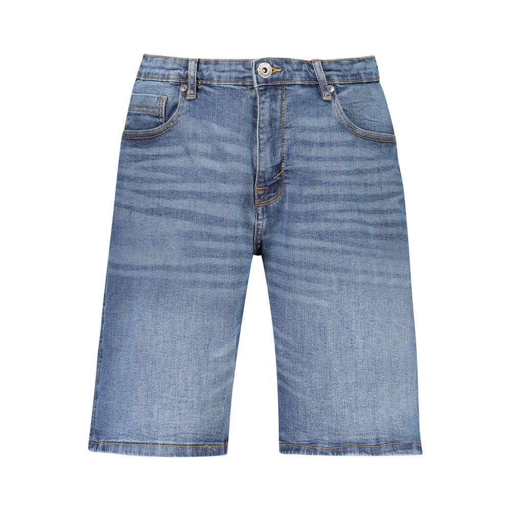 U.S. Grand Polo Blue Cotton Mens Men's Short