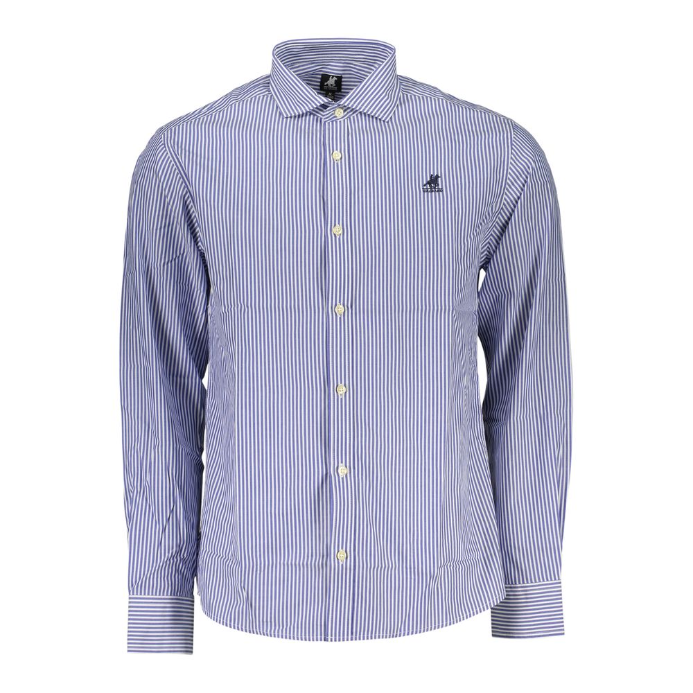 U.S. Grand Polo Blue Cotton Men's Men's Shirt