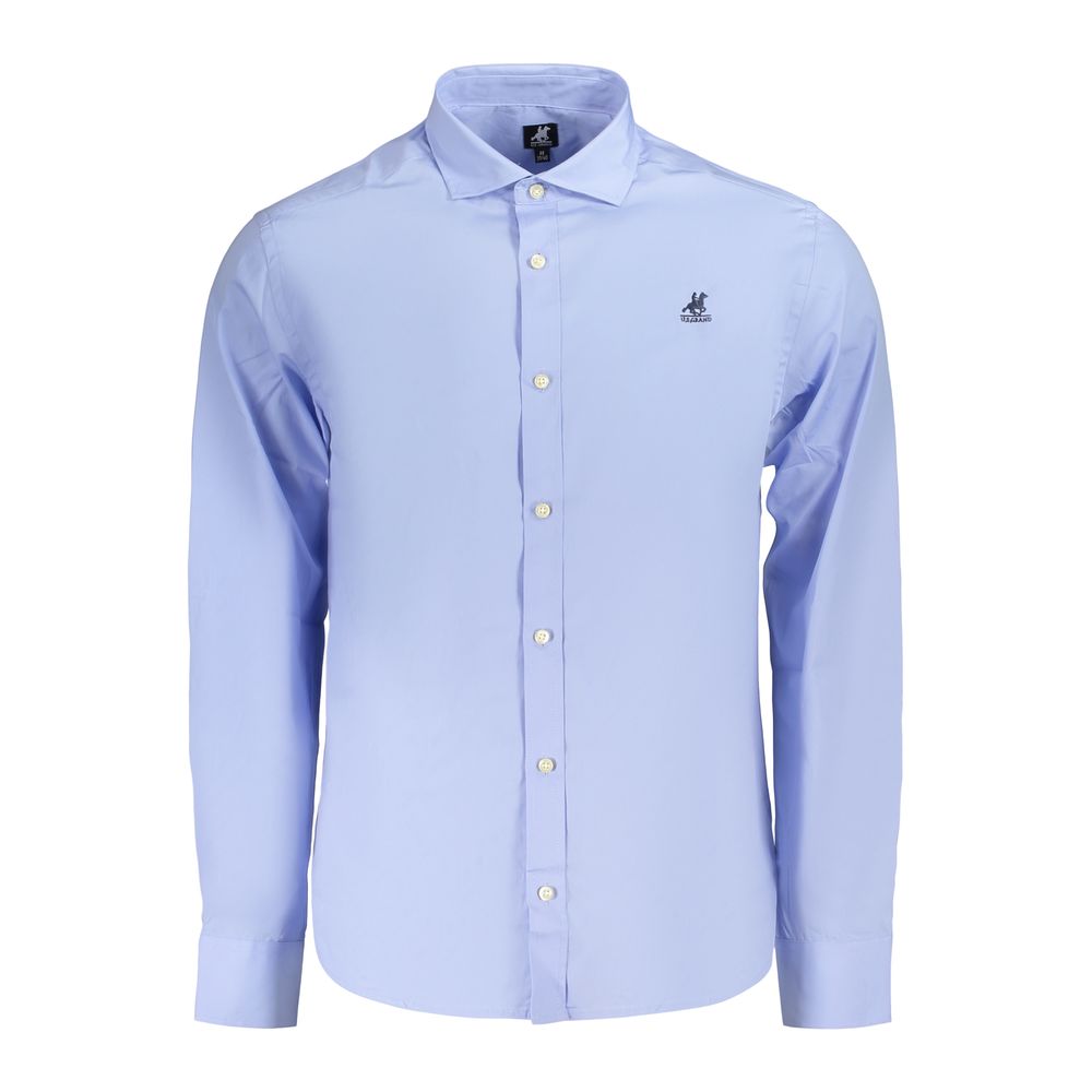 U.S. Grand Polo Azzurro Cotton Men's Men's Shirt