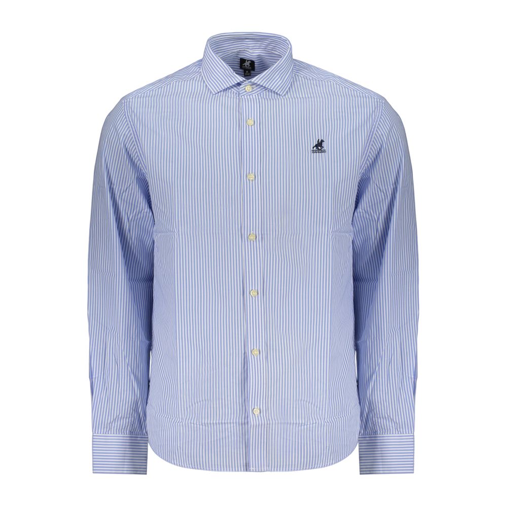 U.S. Grand Polo Azzurro Cotton Mens Men's Shirt
