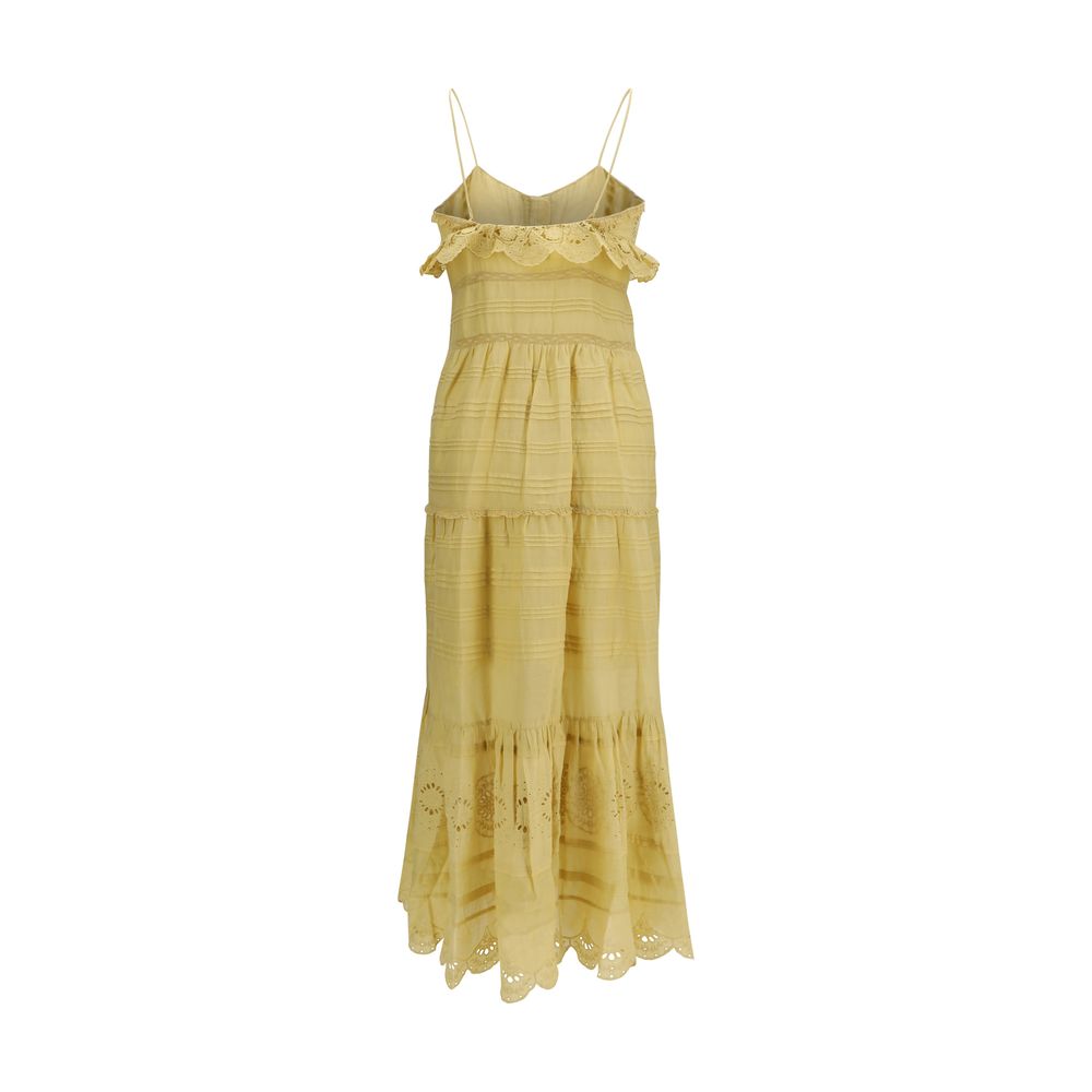Isabel Marant Étoile Beige Cotton Casual Women's Dress