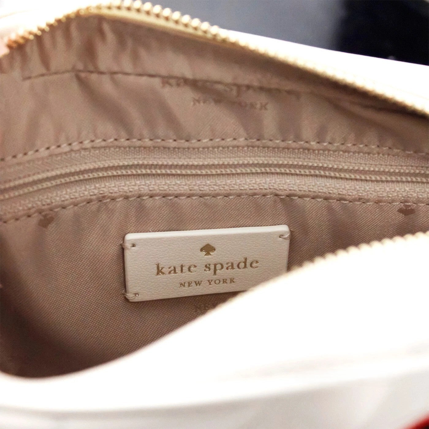 Kate Spade Kate Spade Carey Mini Parchment Quilted Smooth Leather Camera Crossbody Women's Handbag