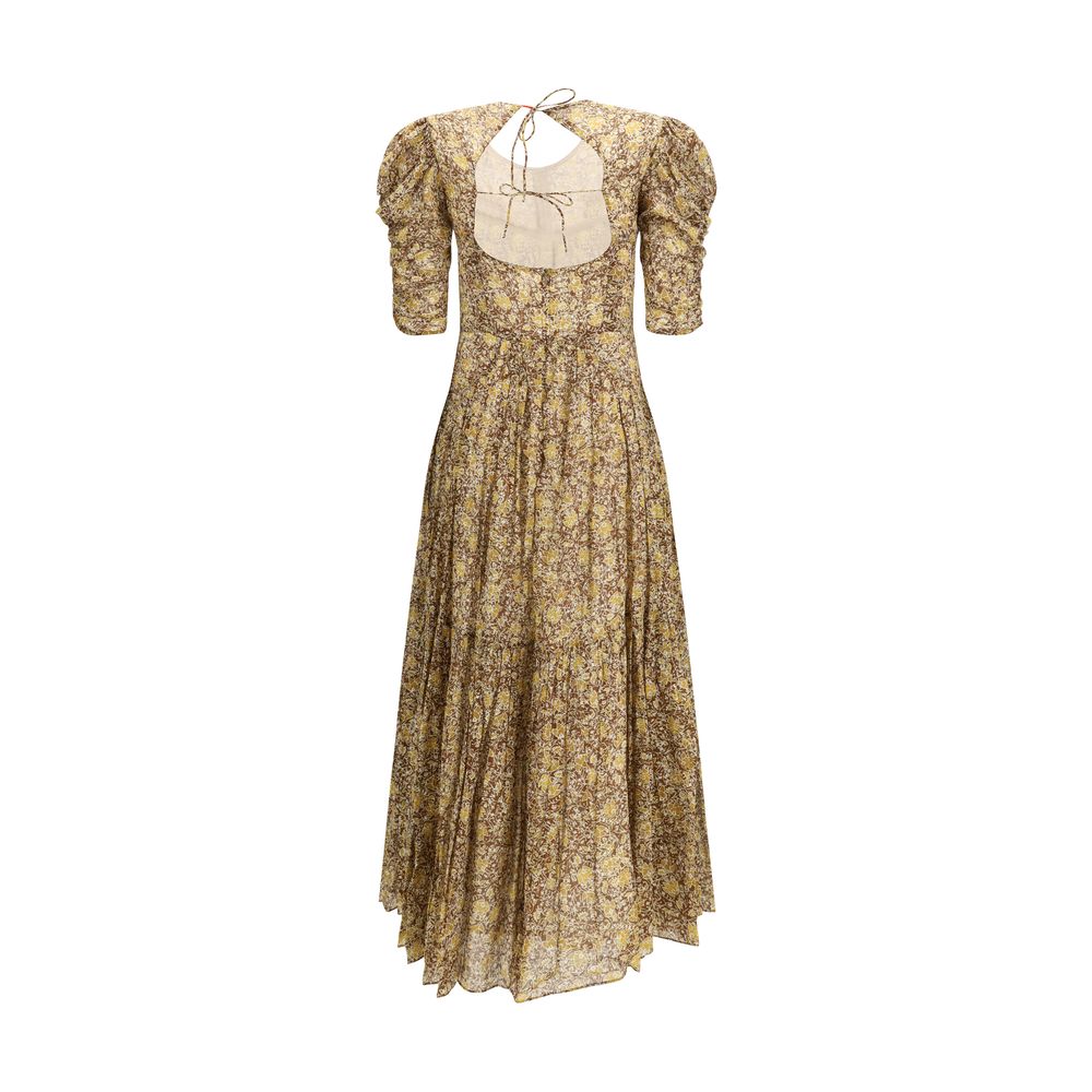 Isabel Marant Étoile Bicolor Cotton Casual Women's Dress