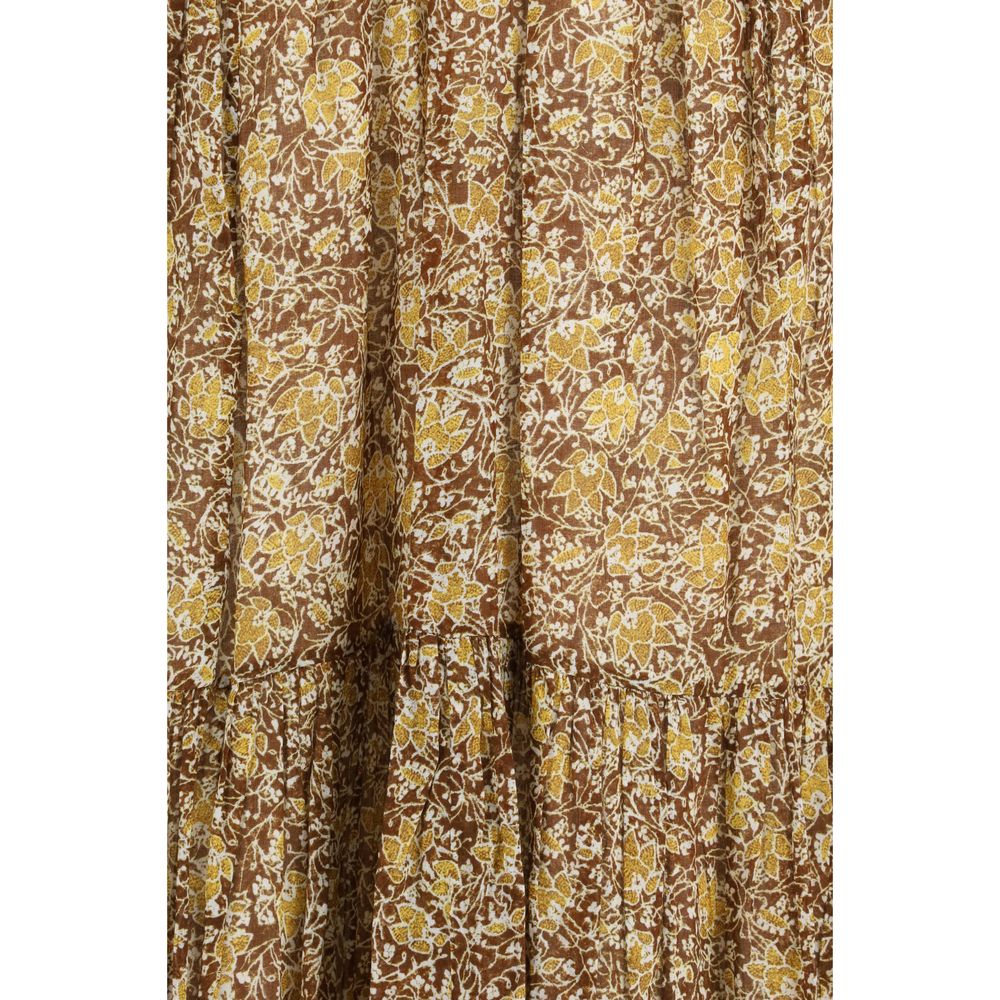 Isabel Marant Étoile Bicolor Cotton Casual Women's Dress