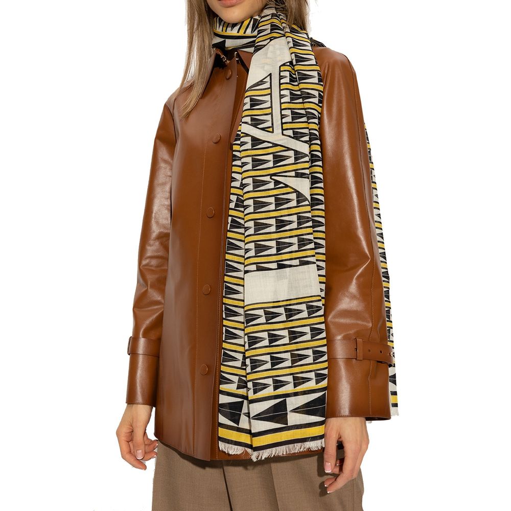Lanvin Bicolor Wool Women's Foulard