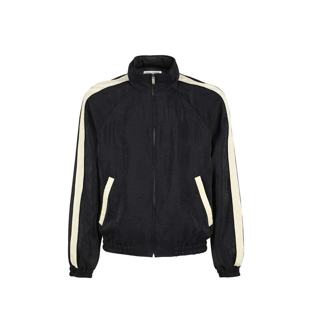 Saint Laurent Black Polyamide Men's Bomber